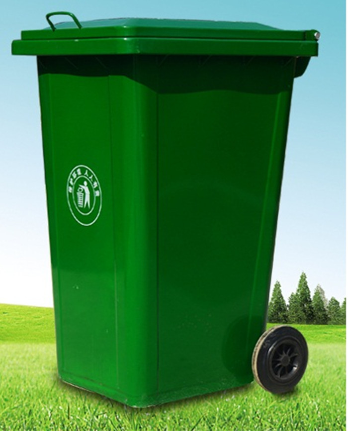 铁质垃圾桶 集合铁质垃圾桶、户外物业小区环卫用室外垃圾箱