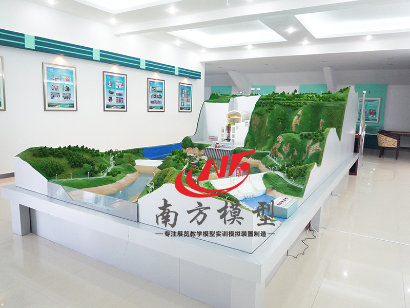 郑州江都泵站模型水利发电水轮机模型 混流泵站模型