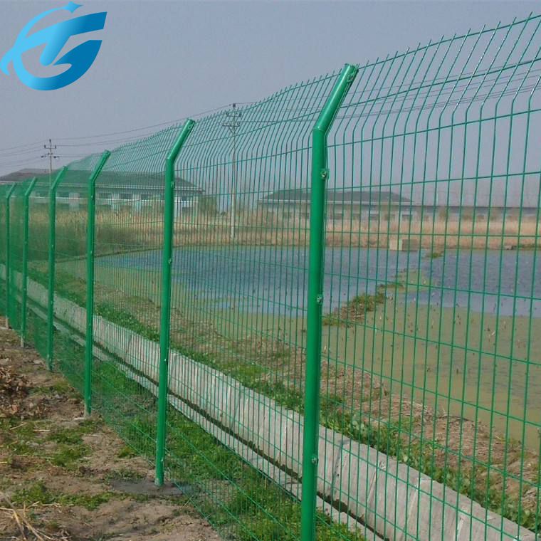 园林绿色防护网 双边丝道路护栏网
