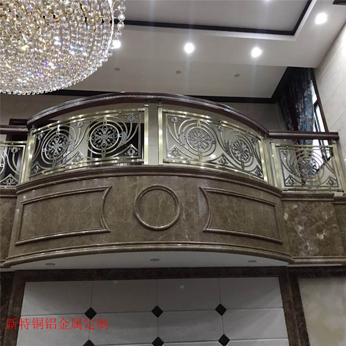 赣州酒店铜雕刻楼梯厂家 弧形铜雕刻楼梯定制电话