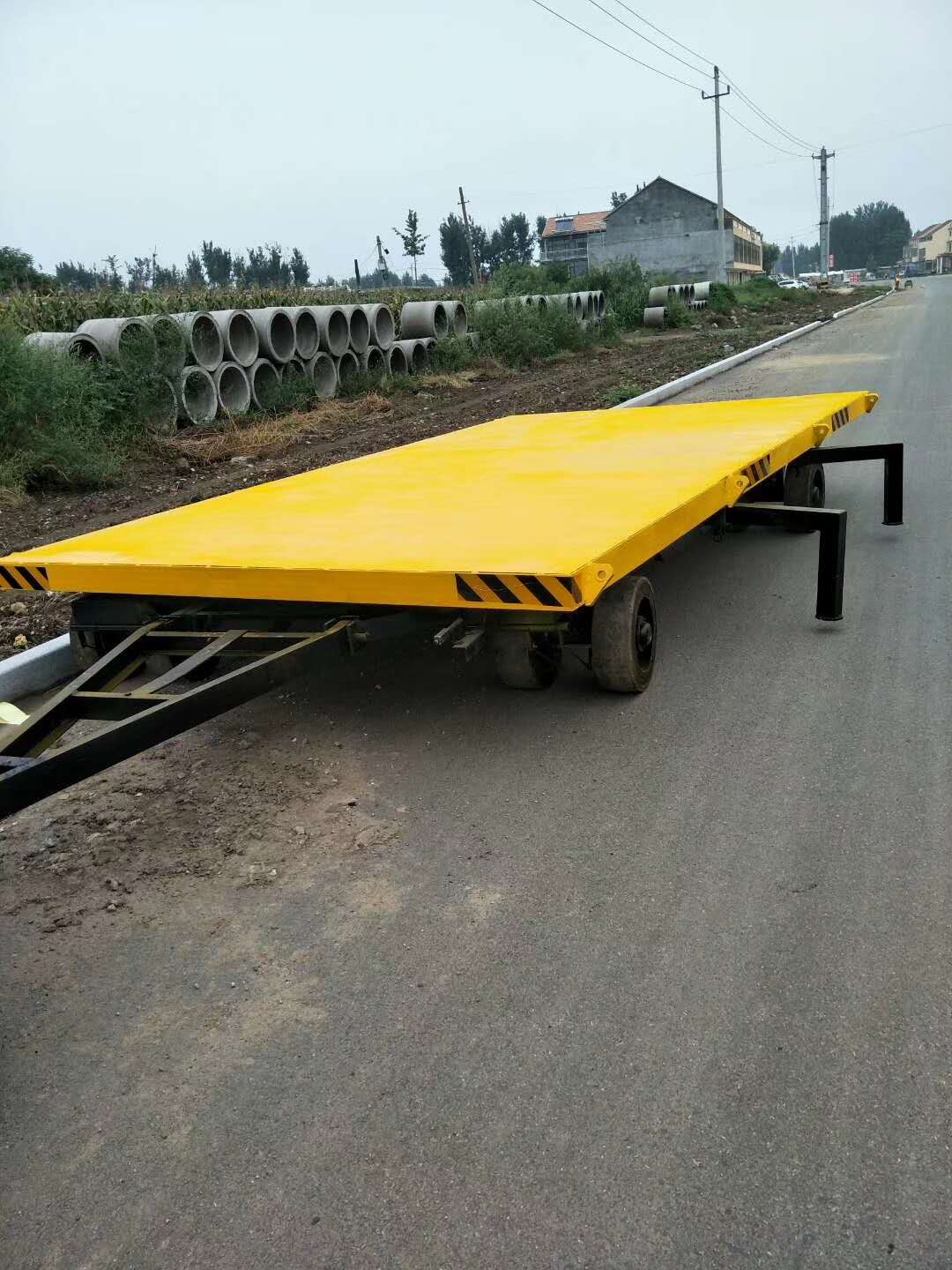 15吨平板拖车价格-定做15吨牵引车-15吨平板拖车尺寸