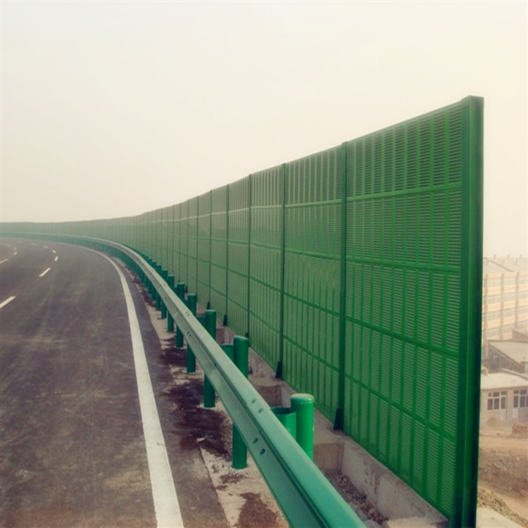 厂家直销郑州 高速公路铁路声屏障 吸音板 桥梁隔音墙
