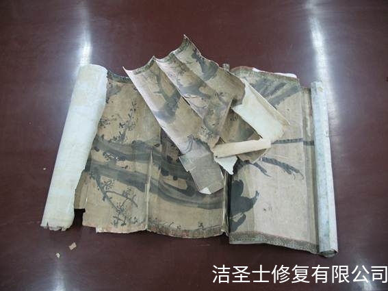 西藏书画修复工艺