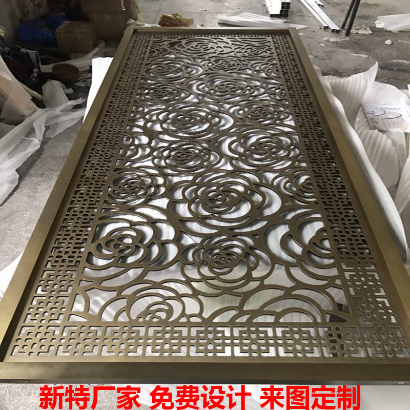 邢台新中式铜雕刻屏风 新型铜雕刻屏风更多优点