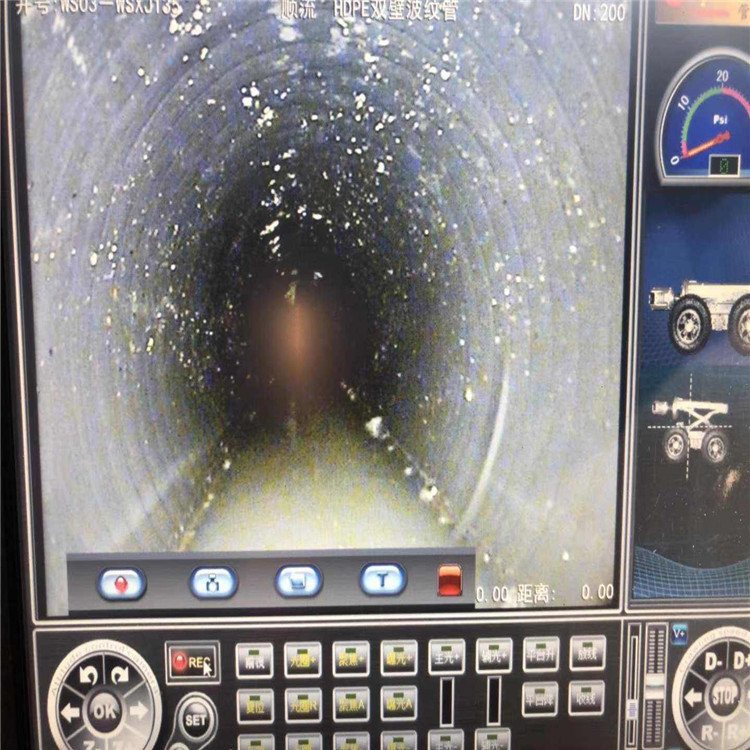 雨花台区污水管道CCTV机器人检测步骤