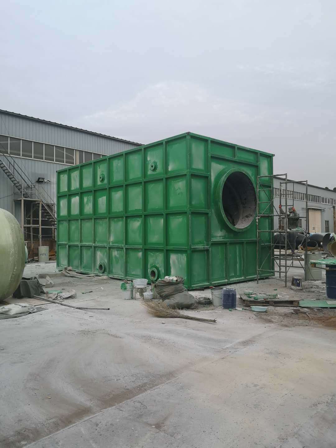 郑州玻璃钢除臭箱生产厂家 臭气除臭设备