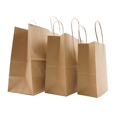 wholesale kraft paper bag with handles