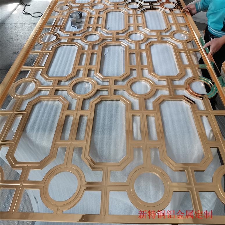 深圳铝合金屏风隔断生产厂家 大型铝合金屏风隔断实用好看
