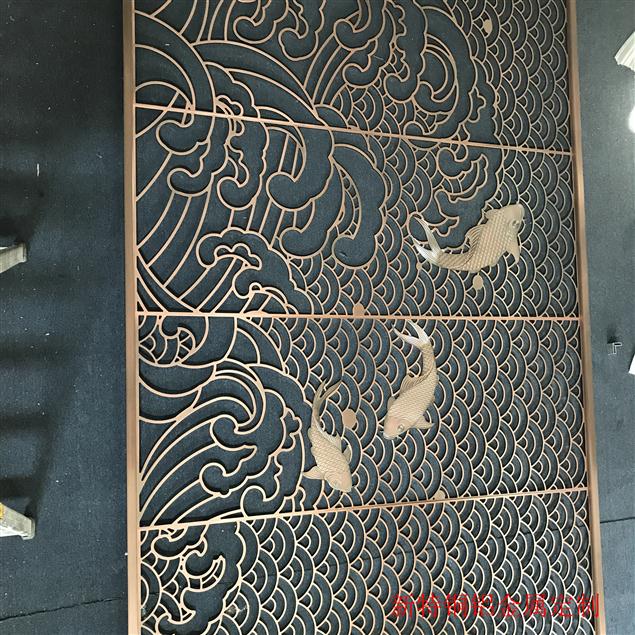 广州现代铝艺玄关规格 隔断墙