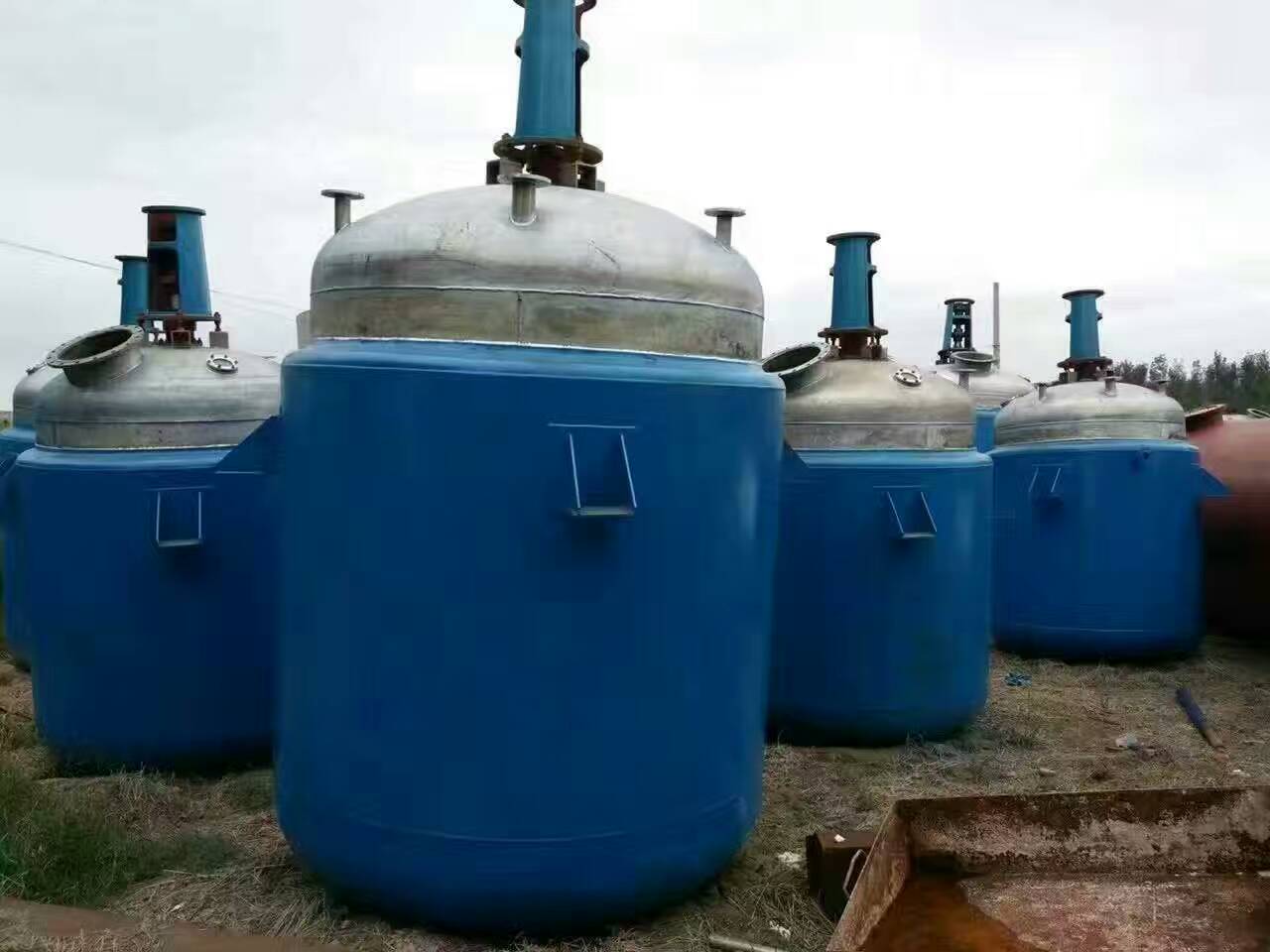 内蒙古二手实验反应罐二手5吨反应罐价格低