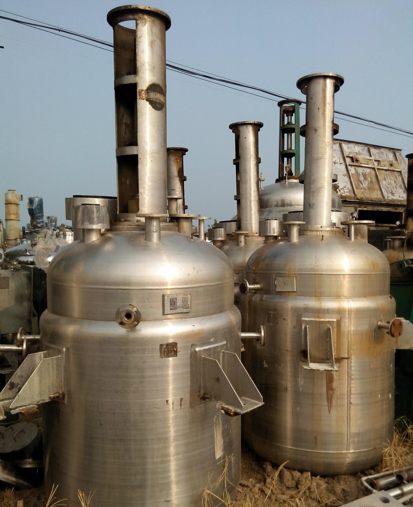 安徽二手实验反应罐二手4吨反应釜价格低