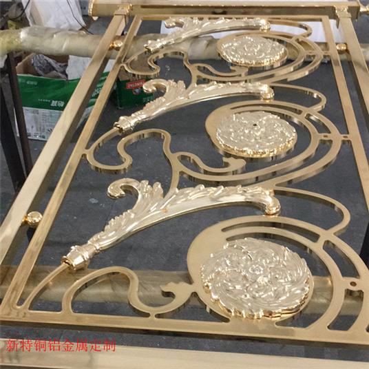 沈阳组装铜雕刻楼梯定制 实心铜雕刻楼梯设计并不难