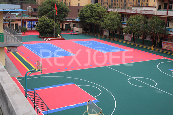 仲达塑胶 广东幼儿园悬浮地板批发商 悬浮式拼装地板厂家