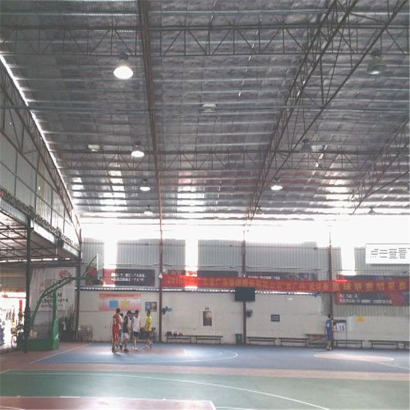 从化市供应钢结构室内篮球场搭建公司 简易篮球场钢结构 素质高实力强