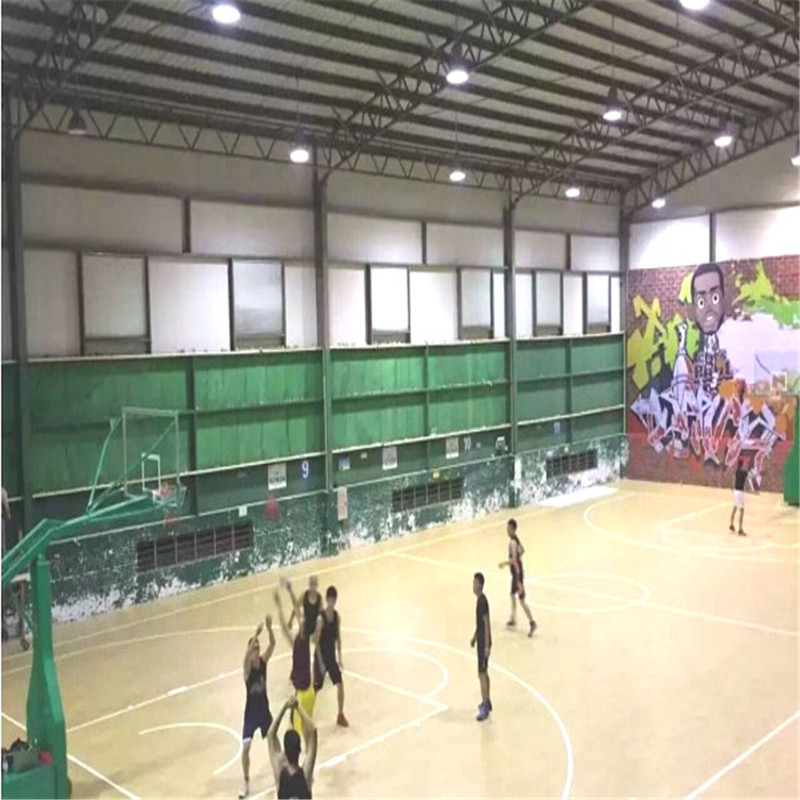 江高镇简易钢结构室内篮球场搭建厂家 简易篮球场钢结构 素质高实力强