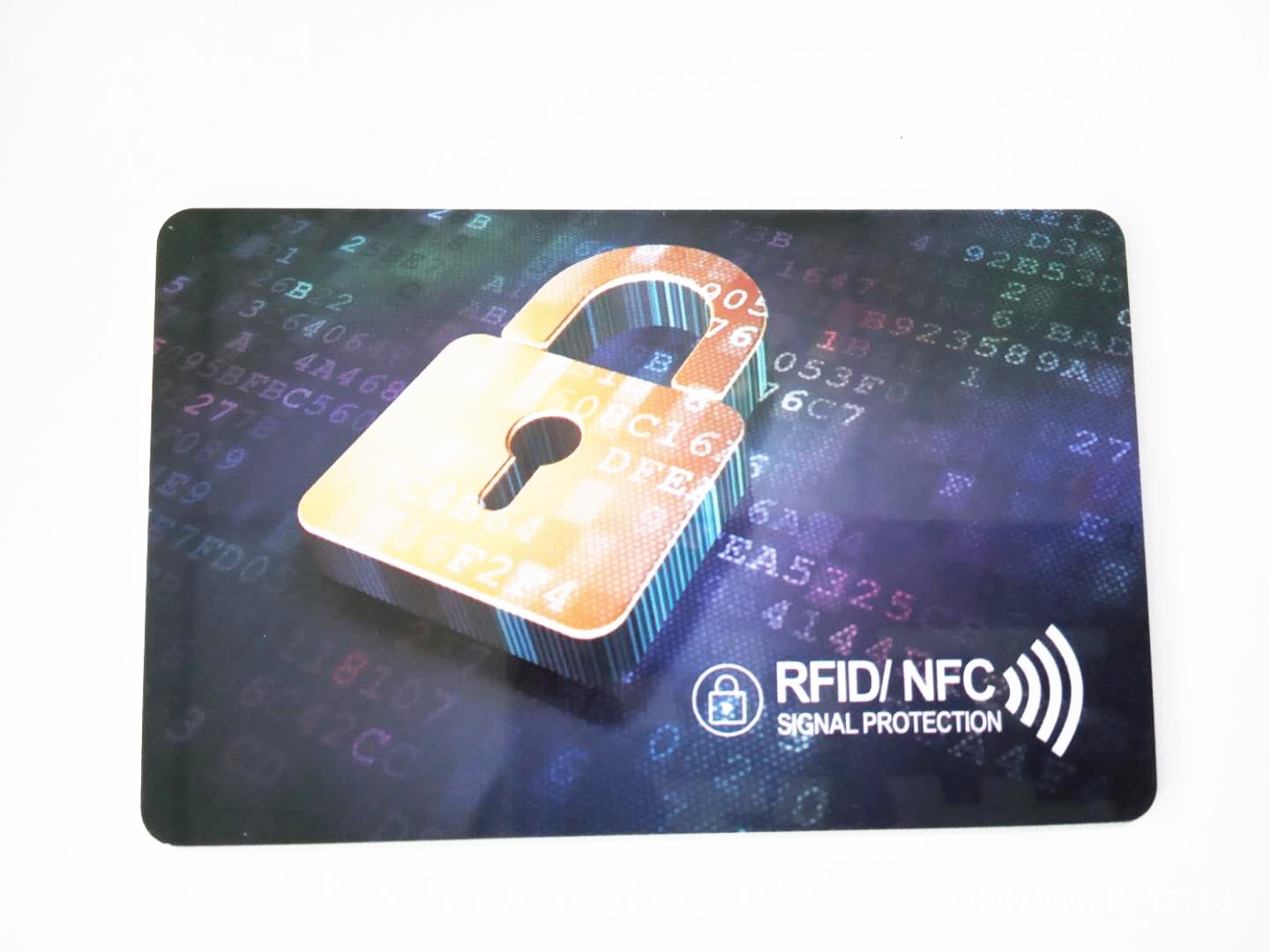 工厂专业生产 RFID屏蔽卡 防盗卡 防盗刷保护卡 防磁屏蔽卡