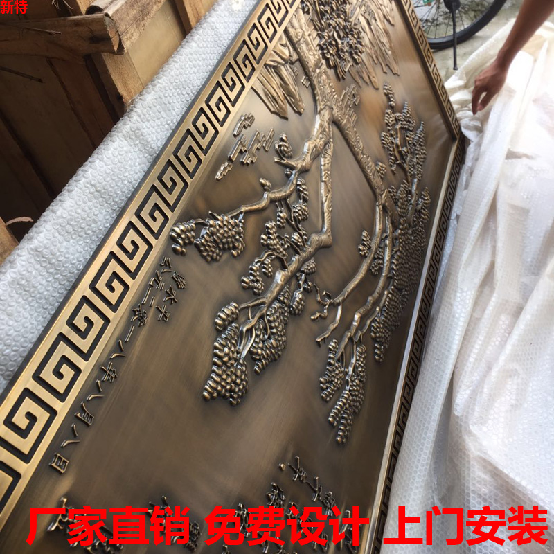 佛山欧式铝板浮雕加工 铜板铝板浮雕加工