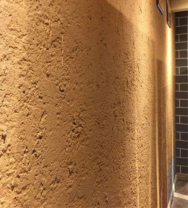 防黄泥自裂纹墙面材料，稻草泥墙面材料