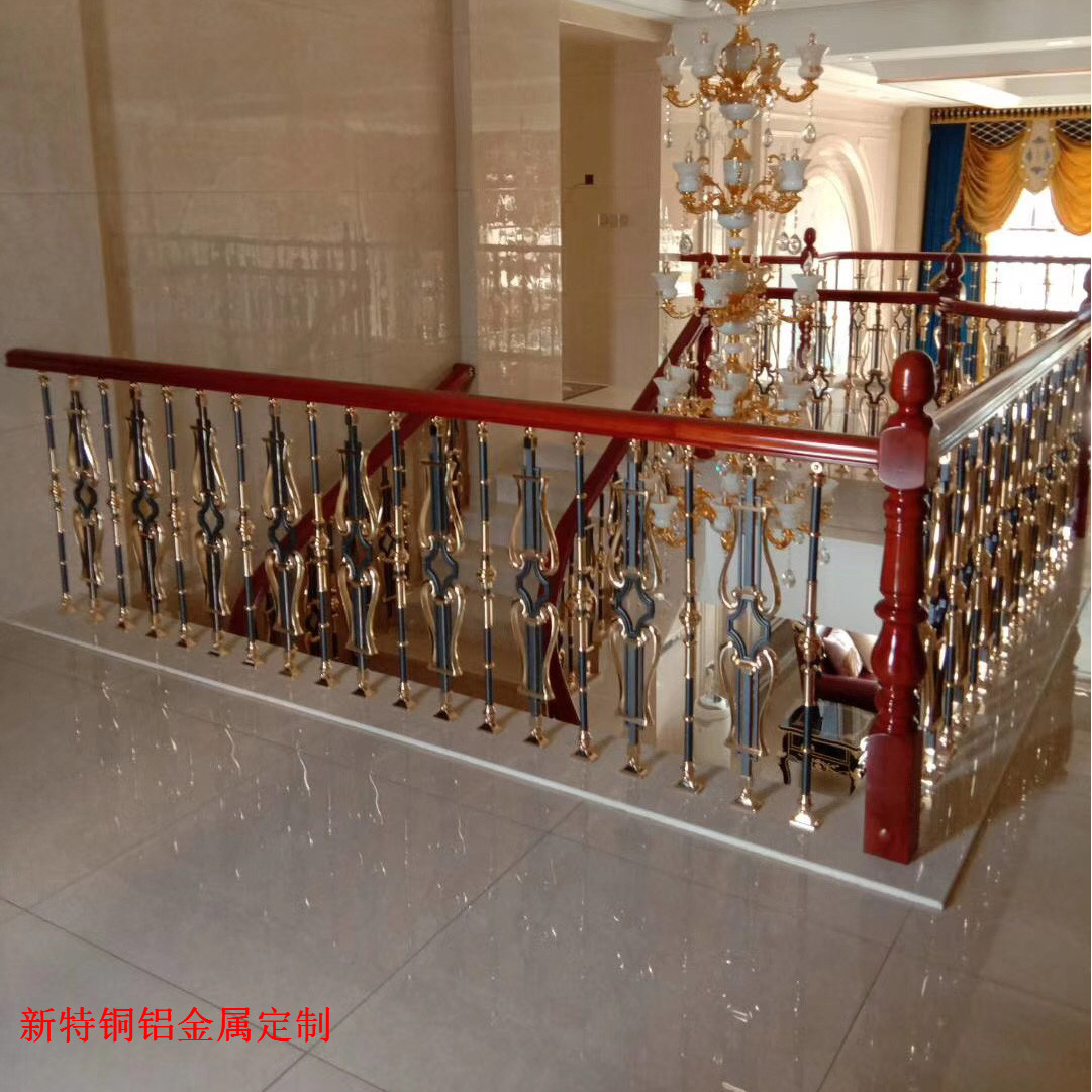 南京欧式铝合金楼梯立柱厂家