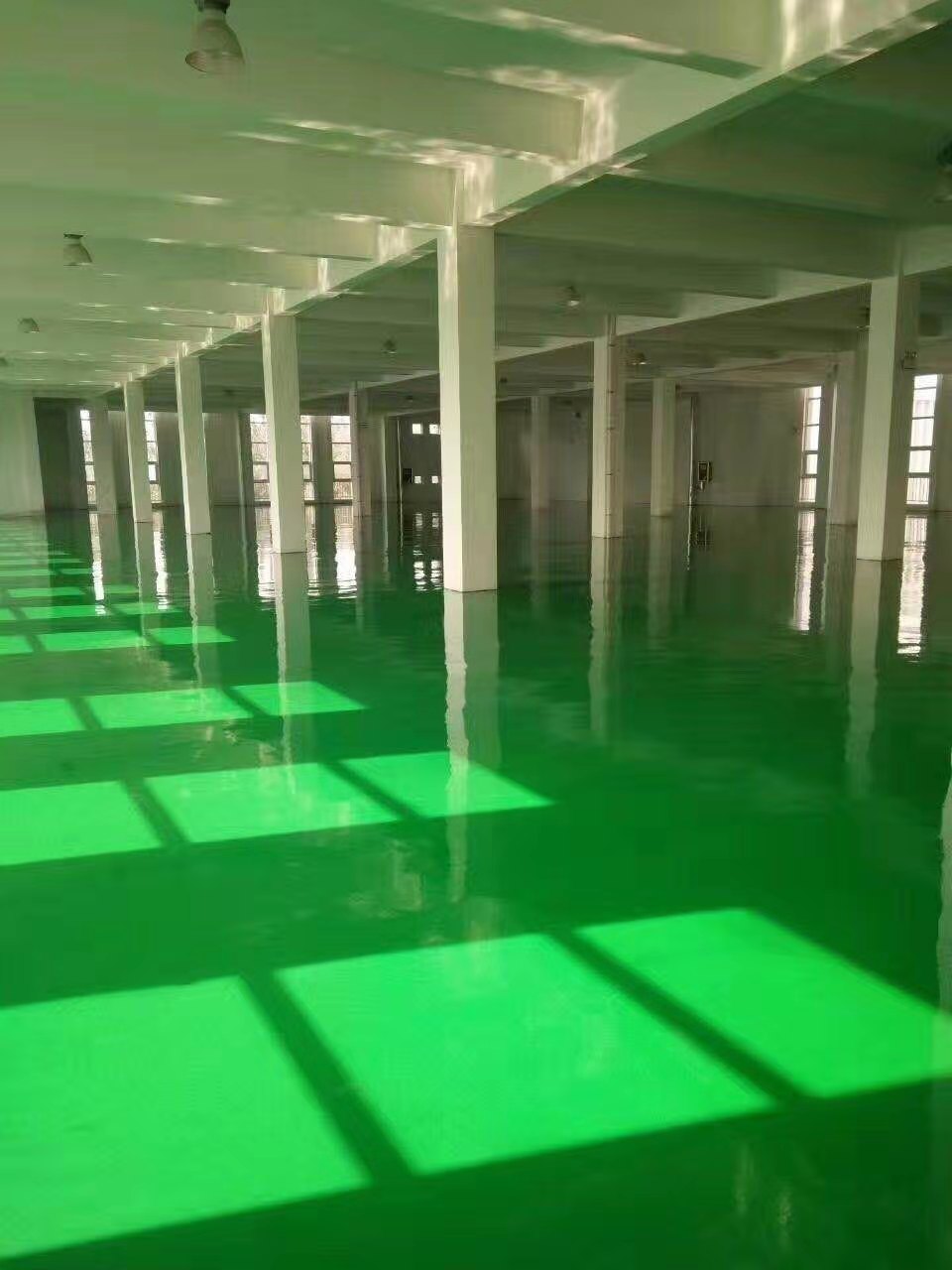 青岛环氧地坪漆环氧自流平施工 绿色环保