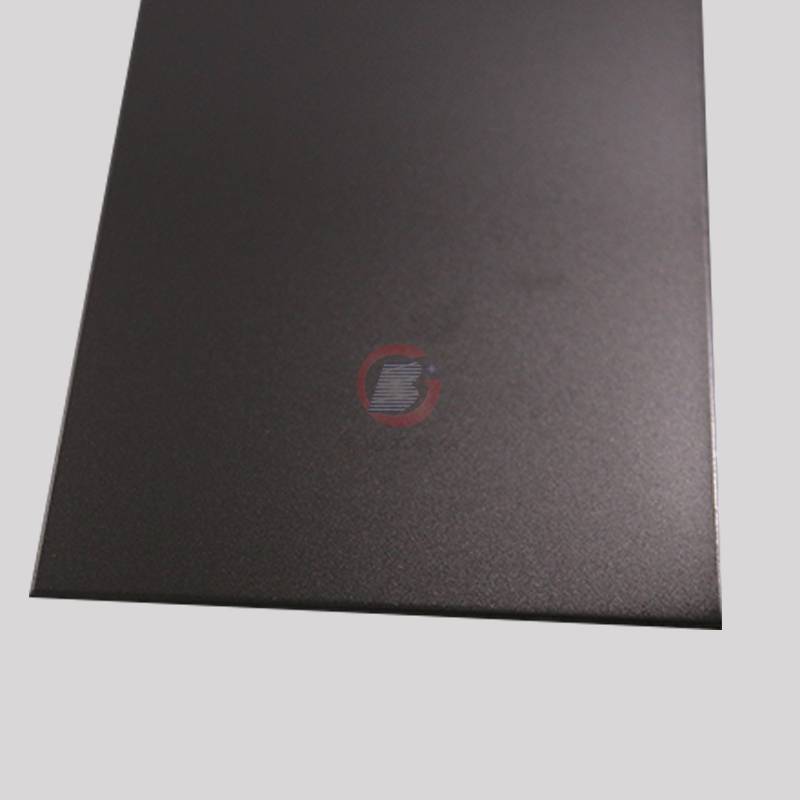 中国香港商场304黑钛金不锈钢喷砂板/201喷砂彩色不锈钢电梯板/高比316不锈钢装饰板