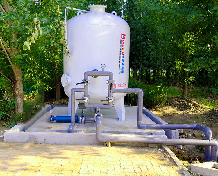 河南多恩温泉水处理设备处理温泉水发黄井水浑浊
