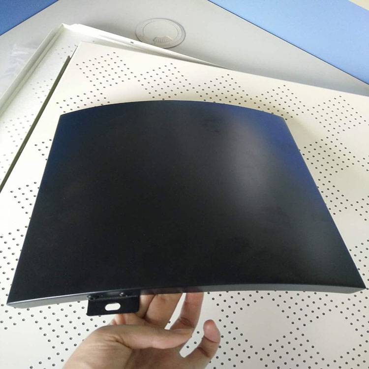 镇江定制黑色铝单板 弧形铝单板 异型铝单板厂家