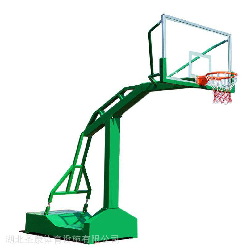 襄阳移动箱式篮球架 钢化玻璃篮球架 篮球架厂家批发