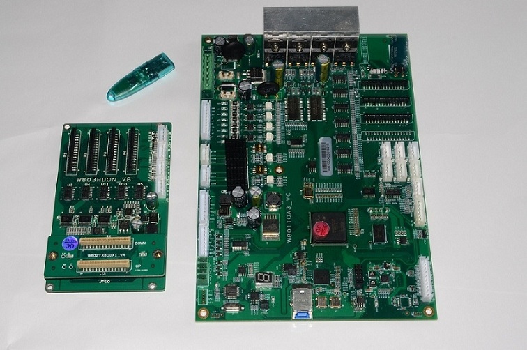 深圳市威立印XP600单头平板机控制系统板卡厂家直发