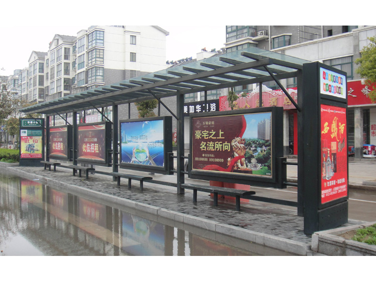 广州创意候车亭广告