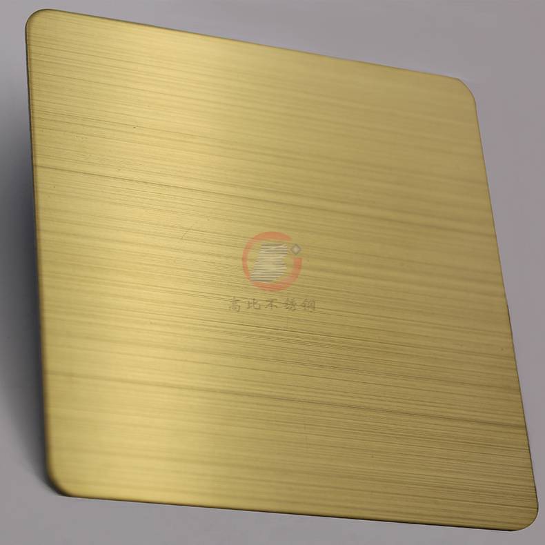 中国香港304钛金不锈钢拉丝板/201拉丝彩色不锈钢/高比316不锈钢装饰板