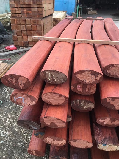 红柳桉所罗门银口木户外地板定做厂家直销古建木料造型加工