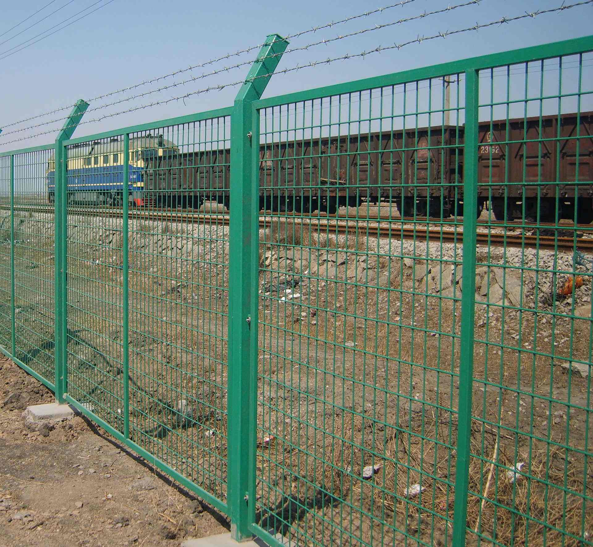 边框护栏网 铁丝网围栏 高速公路框架护栏