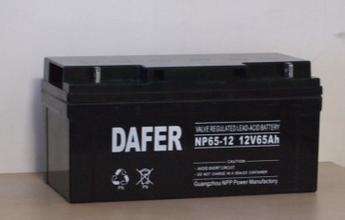 DAFER德富力蓄电池NP60-12 12V60AH安装调试
