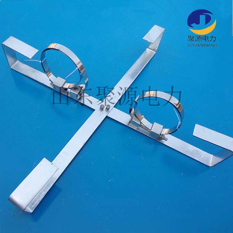 内盘式杆用余缆架 电力光缆预留架 铁附件光缆金具可定制
