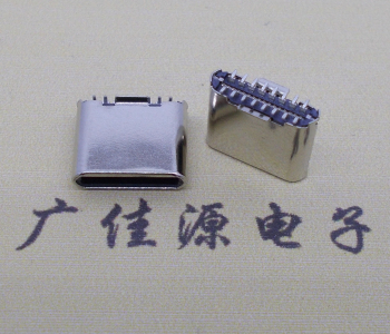 USB 3.1接口Typec16p立贴公头7.2mm尺寸