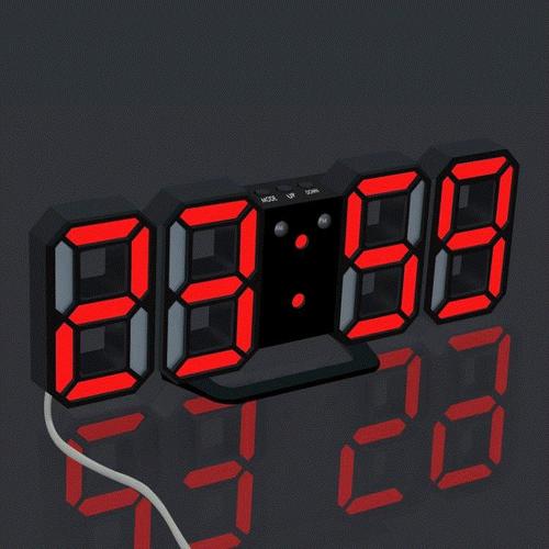 4位3D电子时钟芯片IC自动感光 精准测温多种模式3D视觉效果时钟IC