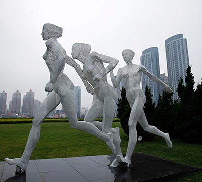 沈阳城市印象城市雕塑/景观雕塑/玻璃钢雕塑/泡沫雕塑厂家定制