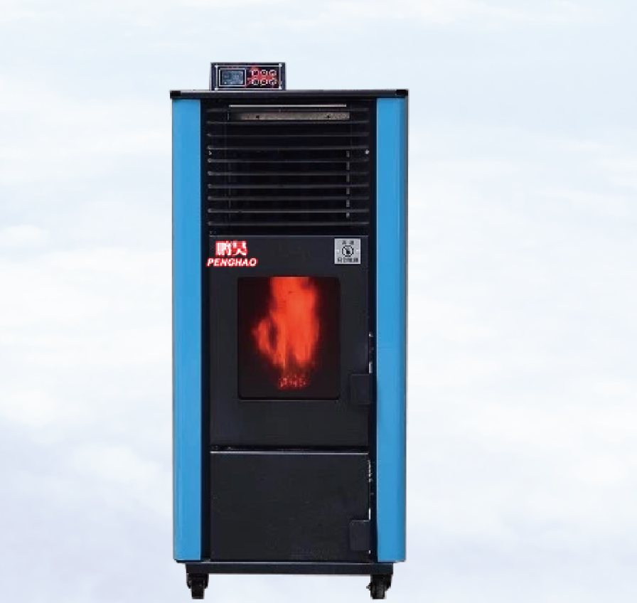 家用生物质颗粒供暖炉LS-80风暖型