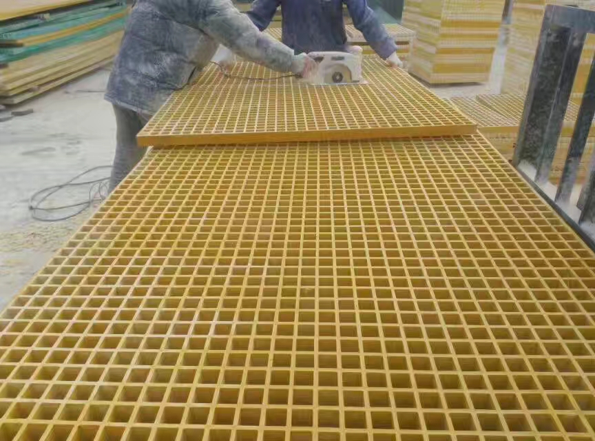 新疆玻璃钢格栅板定制 玻璃钢水池格栅板