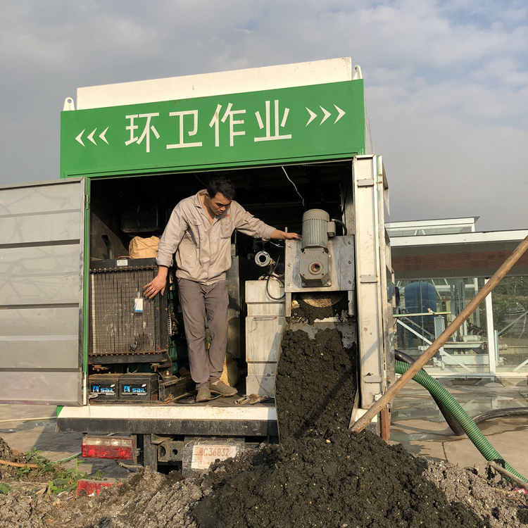 粪污分离化粪池清理车 污水粪便干湿分离吸粪车