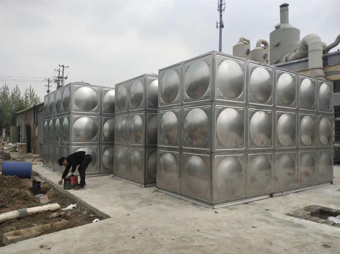 方形不锈钢水箱 十吨不锈钢消防水箱