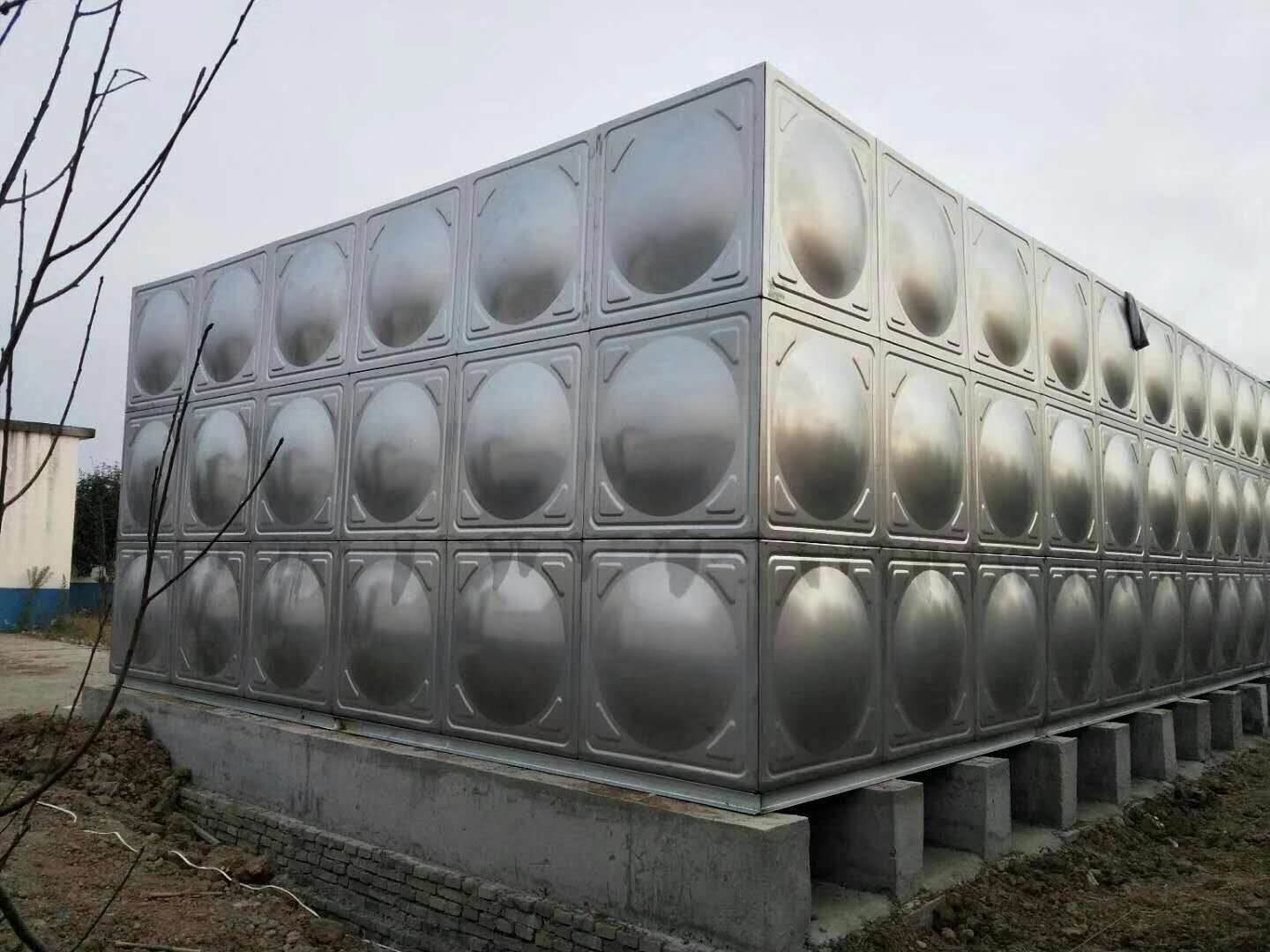 不锈钢水箱模压板 不锈钢保温水箱