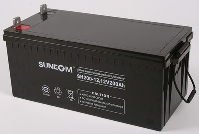 SUNEOM新能蓄电池SH160-12免维护12V160AH