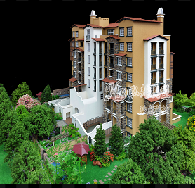 阿坝沙盘别墅模型制作 3D别墅豪宅模型