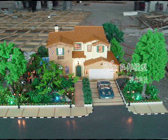 重庆别墅模型制作 别墅3D模型
