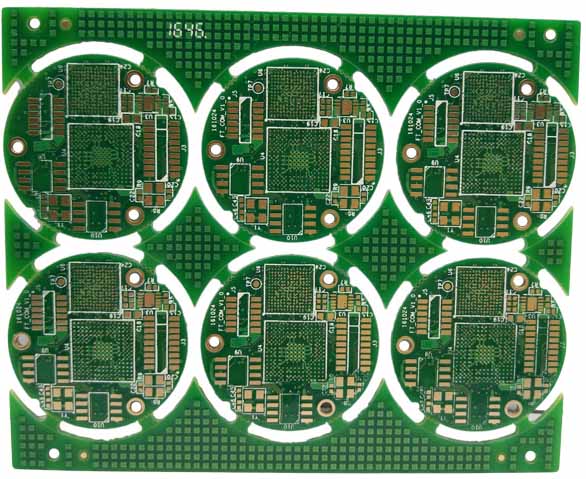 圆形PCB,圆形电路板,双面圆形PCB线路板加工打样厂家