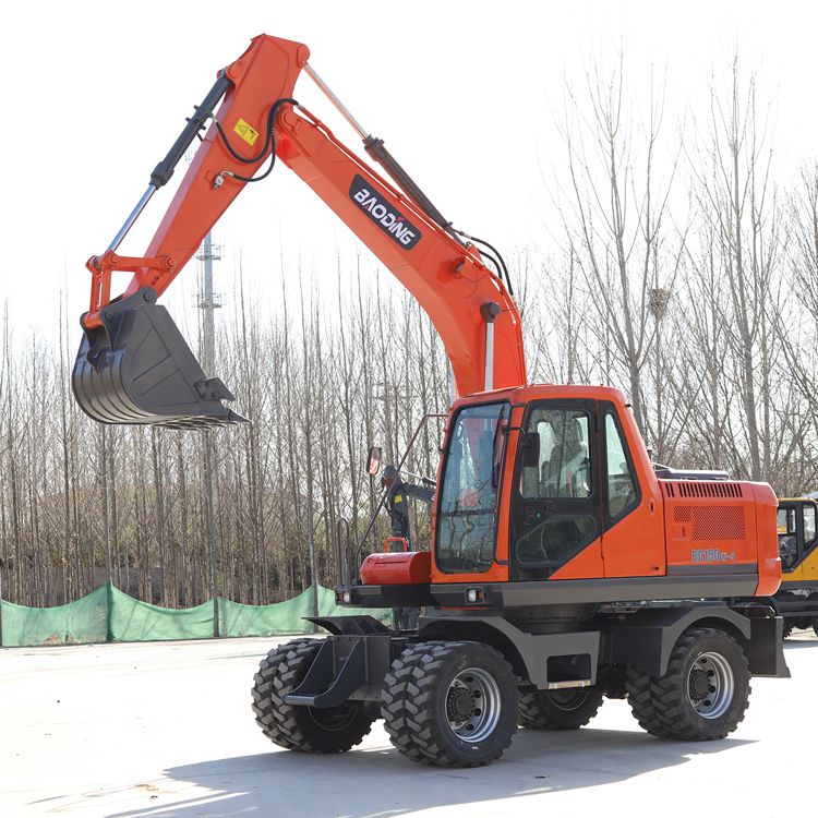 四川国产150轮式挖掘机价格 轮胎挖掘机