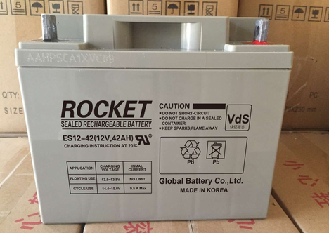 ROCKET火箭蓄电池ES40-12 12V40AH阀控式特点
