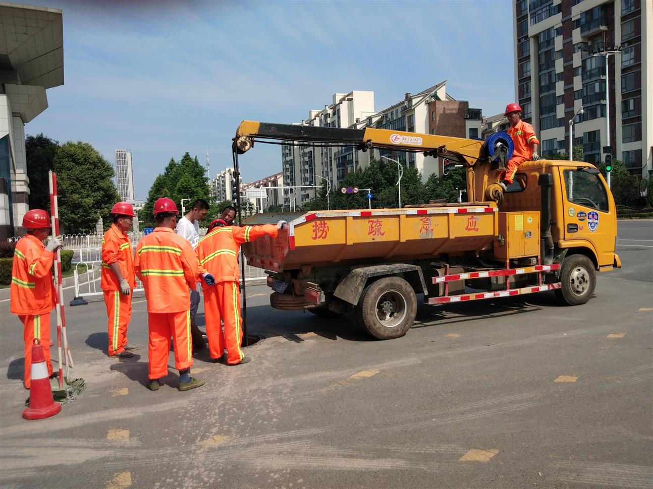 武汉市承包小区排水疏捞合作 街道办排污管道包年